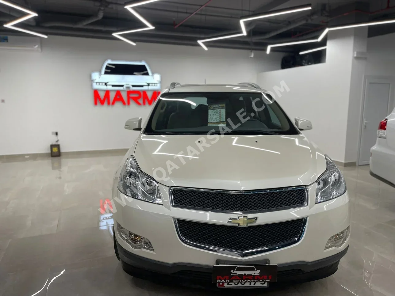 Chevrolet Traverse LT 2012 Automatic 27,000 Km 6 Cylinder All Wheel Drive (AWD) SUV White