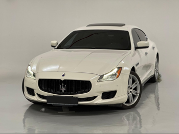 Maserati Quattroporte 2015 Automatic 79,000 Km 6 Cylinder Rear Wheel Drive (RWD) Sedan White