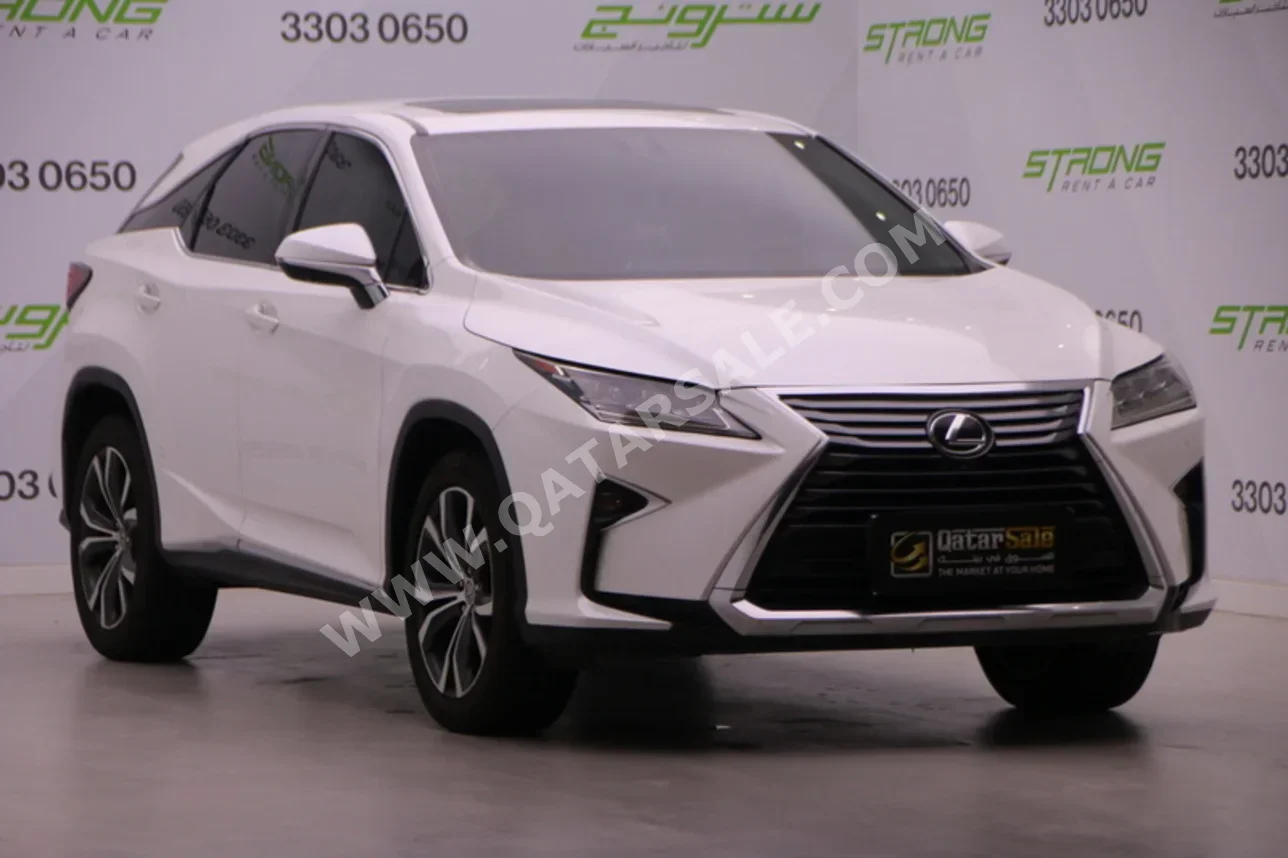 لكزس  ار اكس  350  2017  اوتوماتيك  225,000 كم  6 سلندر  دفع رباعي  اس يو في  أبيض