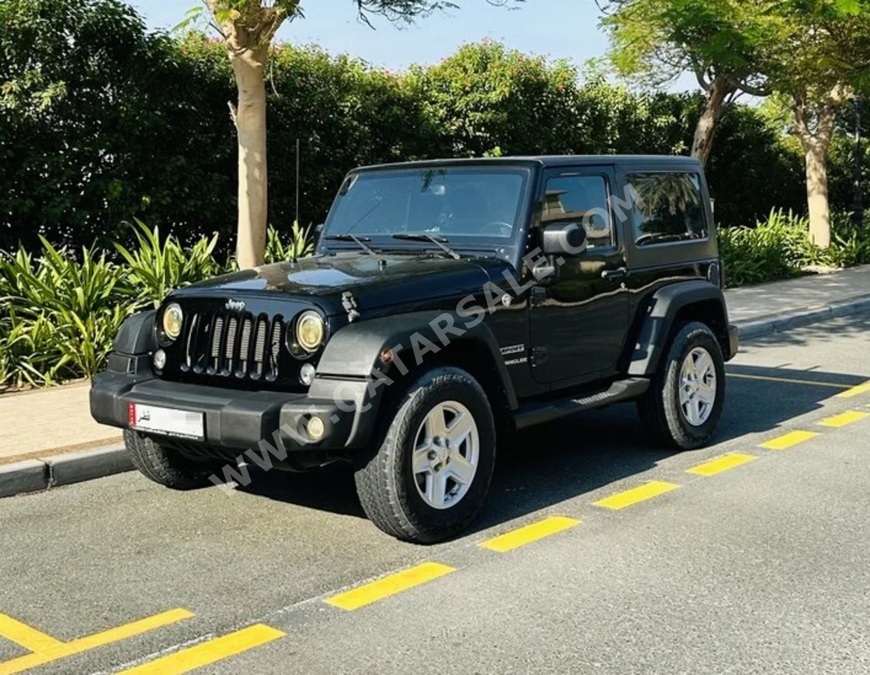 Jeep Wrangler Sport 2016 Automatic 87,000 Km 6 Cylinder Four Wheel Drive (4WD) SUV Black