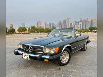 مرسيدس - بنز 380 SL 1983 اوتوماتيك 190,000 كم 8 سلندر دفع خلفي كلاسك أخضر عشبي