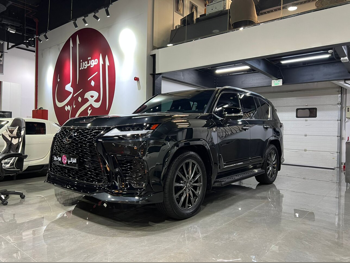 Lexus  LX  600 F Sport  2024  Automatic  12,000 Km  6 Cylinder  Four Wheel Drive (4WD)  SUV  Black  With Warranty
