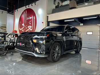 Lexus  LX  600 F Sport  2022  Automatic  113,000 Km  6 Cylinder  Four Wheel Drive (4WD)  SUV  Black  With Warranty