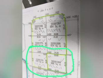 Lands For Sale in Al Rayyan  - Muaither  -Area Size 996 Square Meter