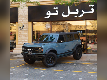 Ford  Bronco  Wild Trak  2021  Automatic  50,000 Km  6 Cylinder  Four Wheel Drive (4WD)  SUV  Blue  With Warranty