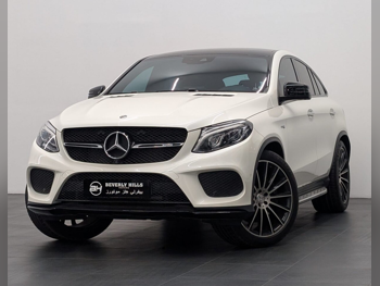 مرسيدس - بنز جي ال اي 43 AMG 2017 اوتوماتيك 9,250 كم 6 سلندر دفع رباعي اس يو في أبيض