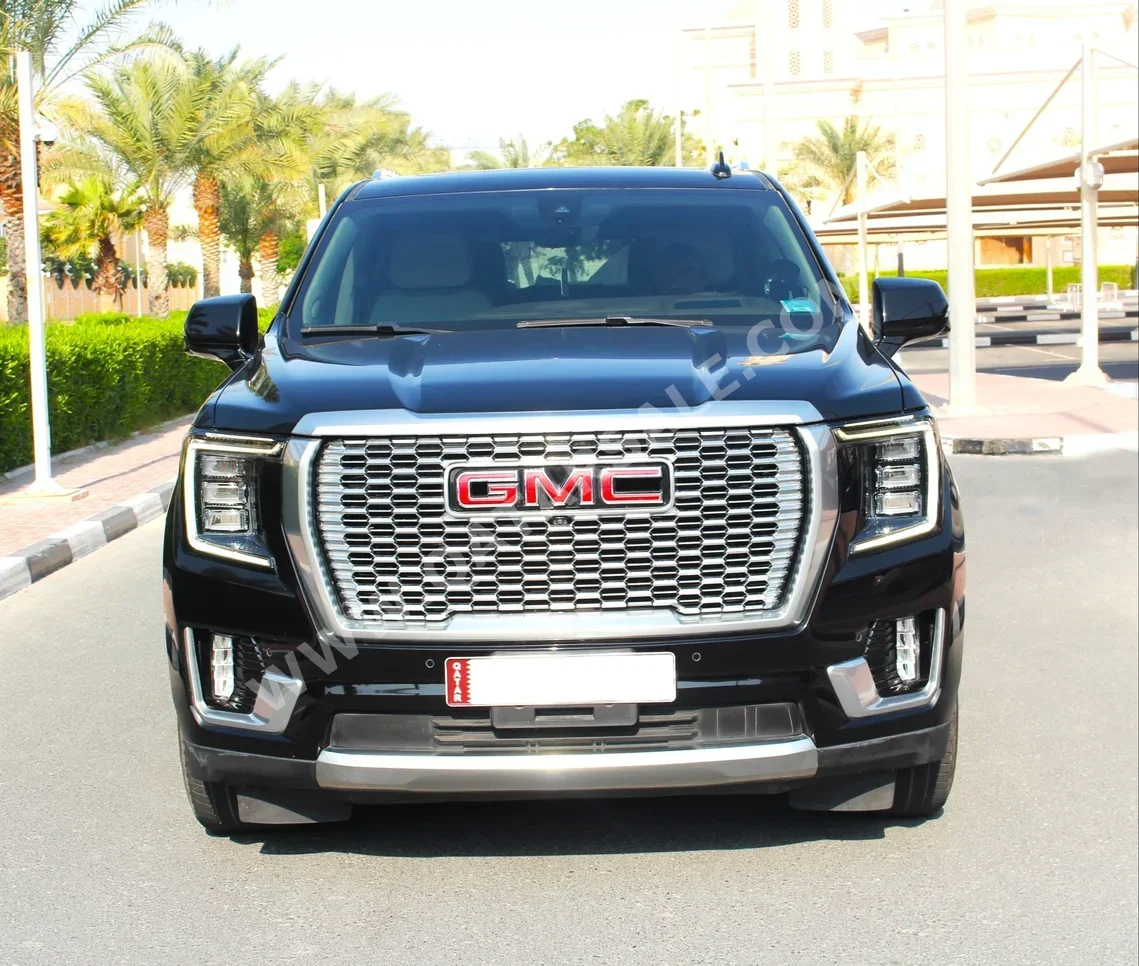 جي ام سي  يوكن دينالي  8 سلندر  اس يو في ( أي دبليو دي )  أسود  2022