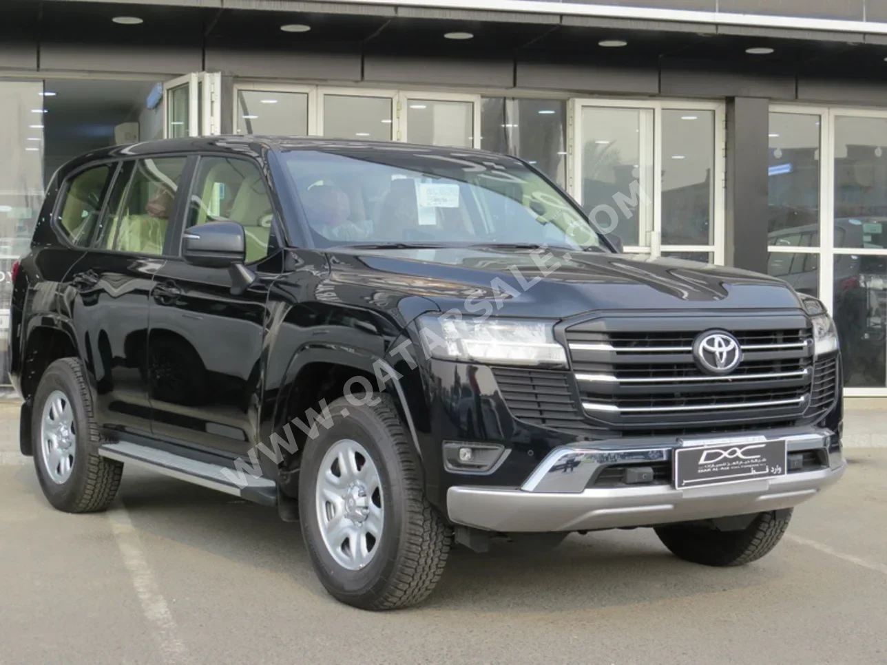 تويوتا  لاند كروزر  جي اكس  2025  اوتوماتيك  0 كم  6 سلندر  دفع رباعي  اس يو في  أسود  تحت الضمان