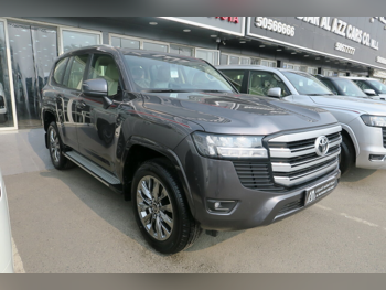 تويوتا  لاند كروزر  جي اكس ار  2025  اوتوماتيك  0 كم  6 سلندر  دفع رباعي  اس يو في  رمادي  تحت الضمان