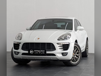 Porsche Macan S 2015 Automatic 84,350 Km 6 Cylinder Four Wheel Drive (4WD) SUV White