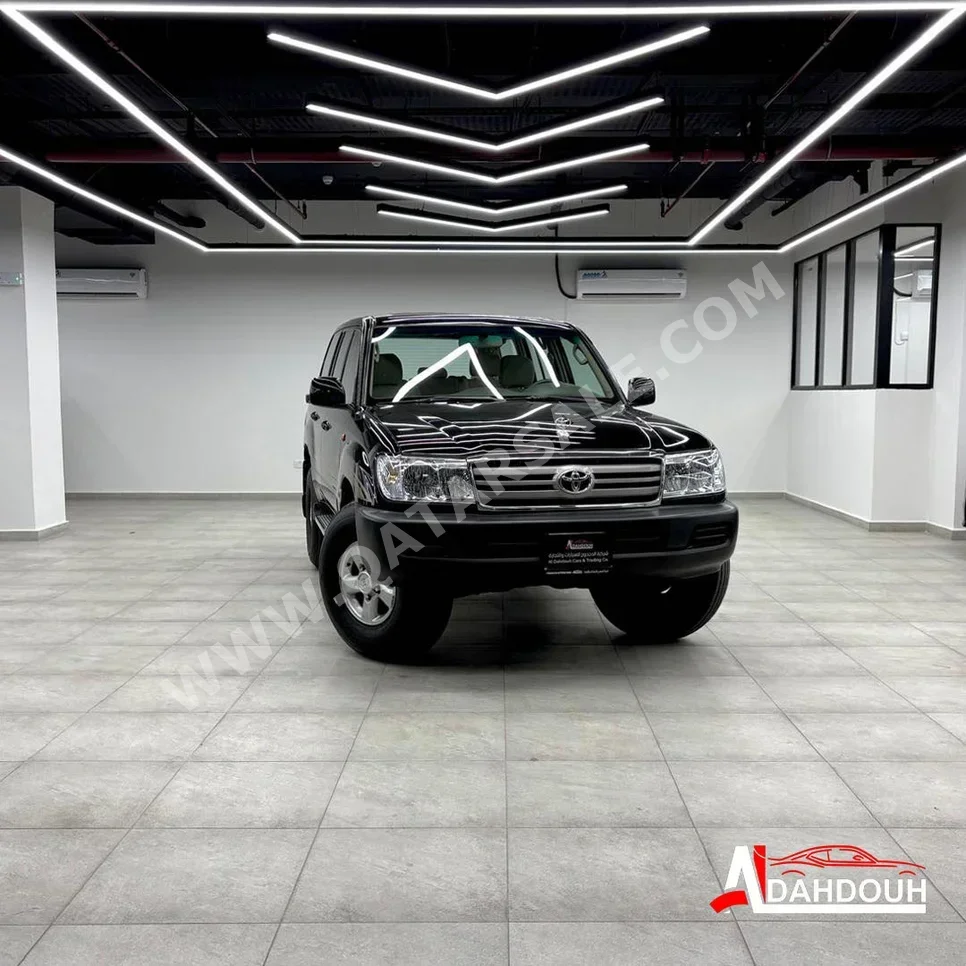 تويوتا لاند كروزر جي اكس ار 2007 اوتوماتيك 167,000 كم 6 سلندر دفع رباعي اس يو في أسود