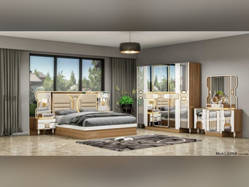 Bedroom Sets - 4 Pieces Set  - Multi-Color
