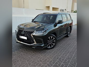 لكزس  ال اكس  570  2017  اوتوماتيك  115,000 كم  8 سلندر  دفع رباعي  اس يو في  أخضر زيتوني