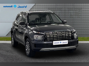 Hyundai  Venue  2025  Automatic  560 Km  4 Cylinder  Front Wheel Drive (FWD)  SUV  Gray  With Warranty