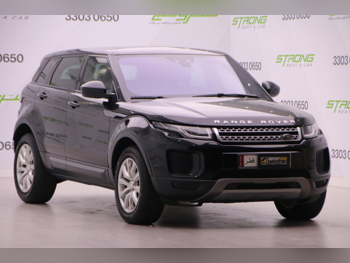 Land Rover  Evoque  2018  Automatic  128,000 Km  4 Cylinder  Four Wheel Drive (4WD)  SUV  Black
