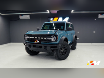 Ford  Bronco  Wild Trak  2023  Automatic  0 Km  6 Cylinder  Four Wheel Drive (4WD)  SUV  Blue  With Warranty
