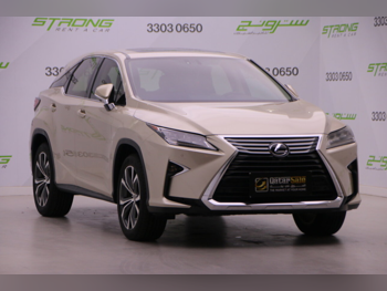 Lexus RX 350 2017 Automatic 66,000 Km 6 Cylinder Four Wheel Drive (4WD) SUV Gold