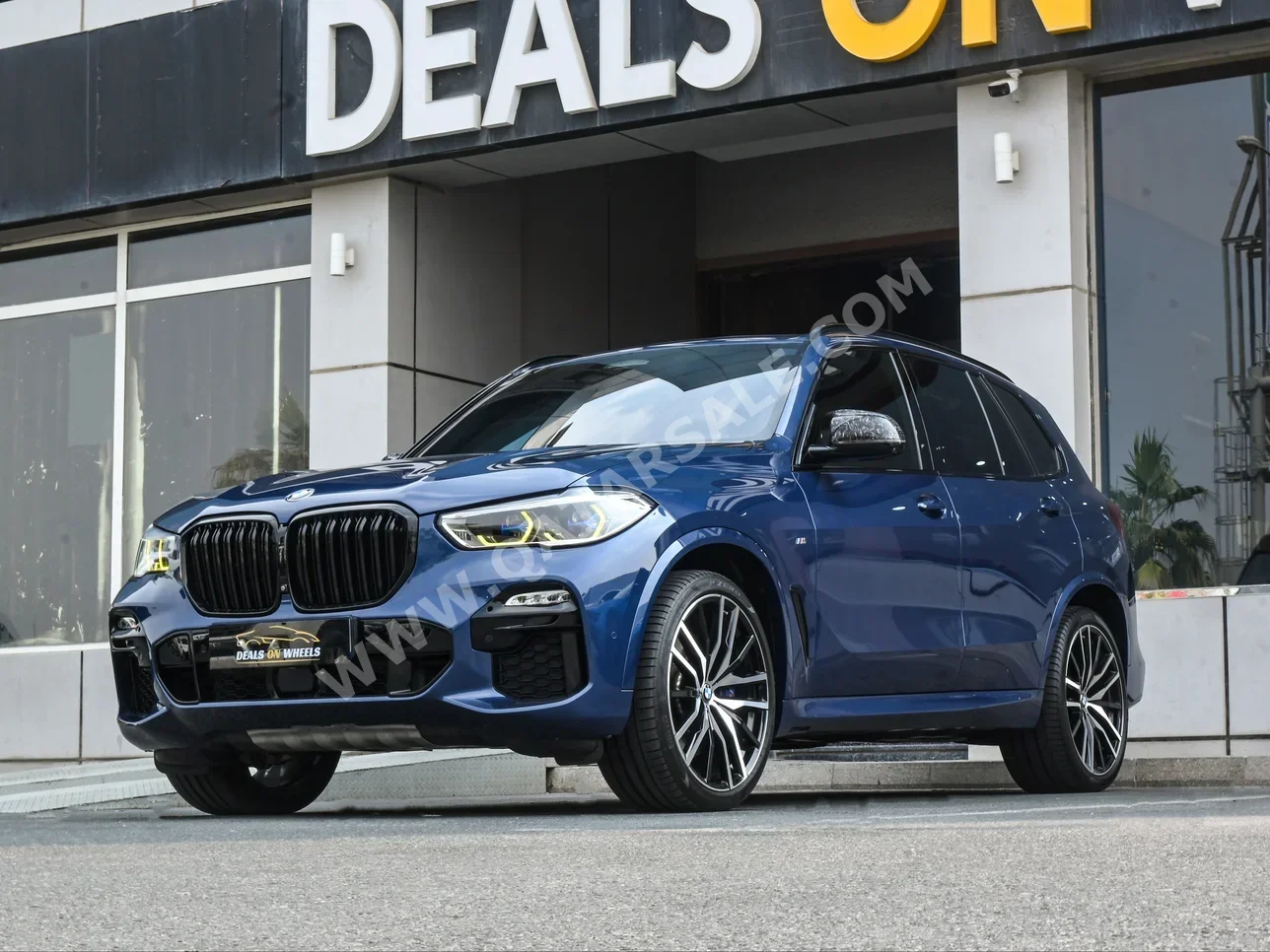 BMW  X-Series  X5 M50i  2019  Automatic  97,000 Km  8 Cylinder  All Wheel Drive (AWD)  SUV  Blue