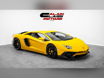 لمبرجيني  أفانتادور  ال بي 700 4  2014  اوتوماتيك  45,681 كم  12 سلندر  دفع كلي مستمر  كوبيه \ سبورت  أصفر