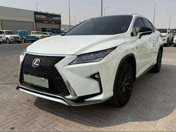 Lexus  RX  350 F Sport  2017  Automatic  145,000 Km  6 Cylinder  Four Wheel Drive (4WD)  SUV  White