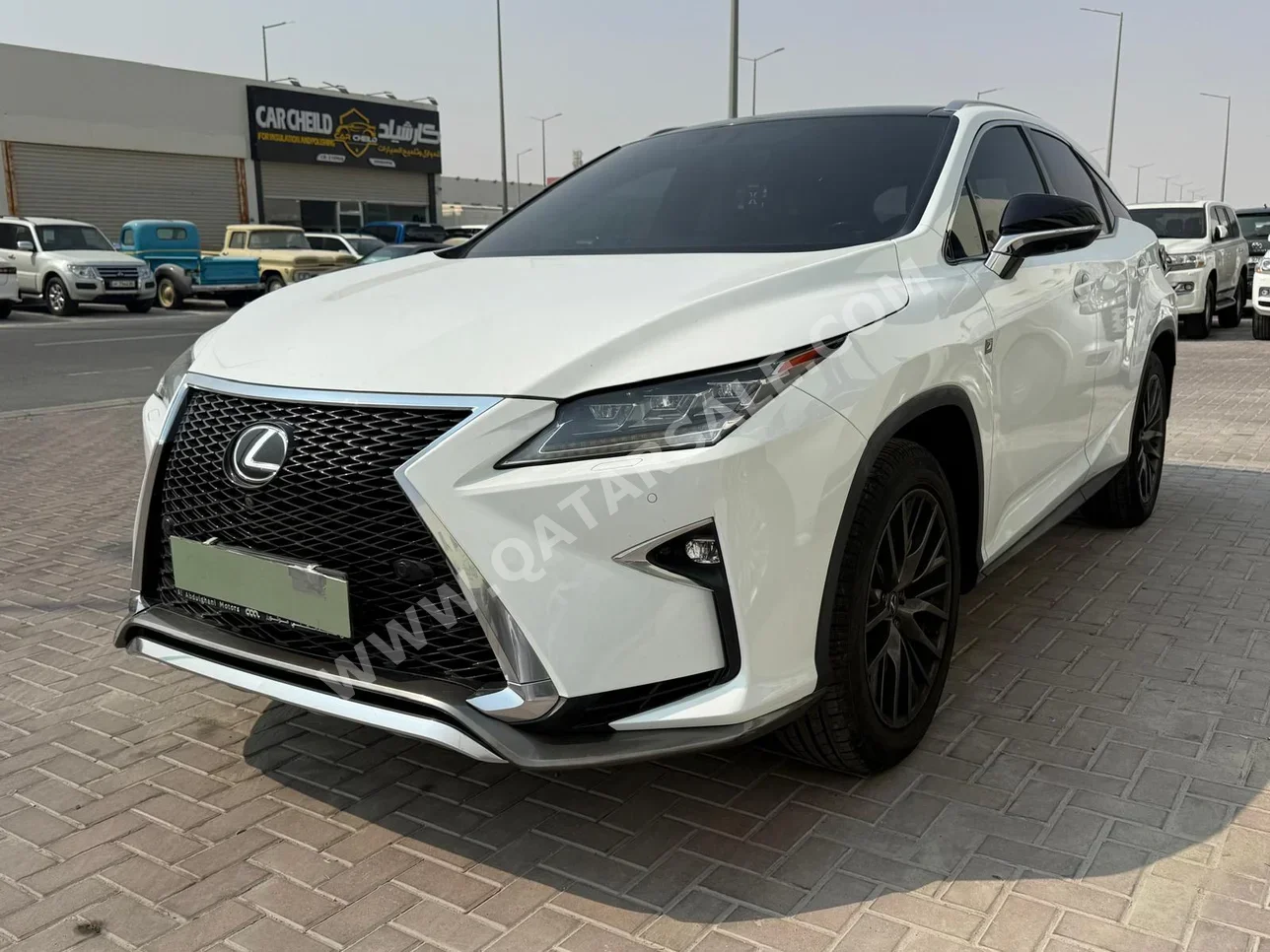 Lexus  RX  350 F Sport  2017  Automatic  145,000 Km  6 Cylinder  Four Wheel Drive (4WD)  SUV  White