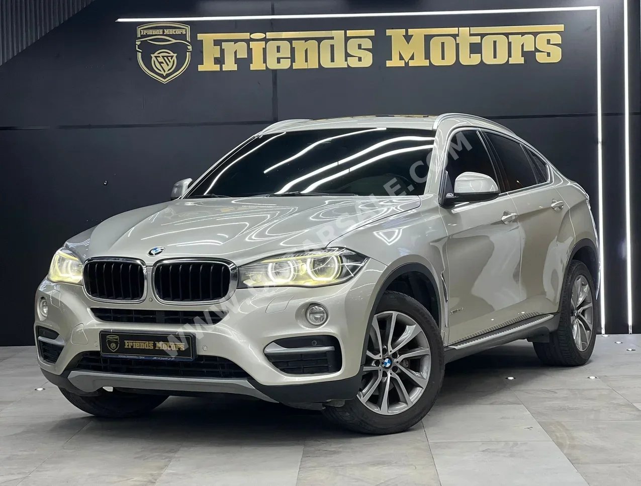 BMW X-Series X6 2015 Automatic 182,000 Km 6 Cylinder Four Wheel Drive (4WD) SUV Gold