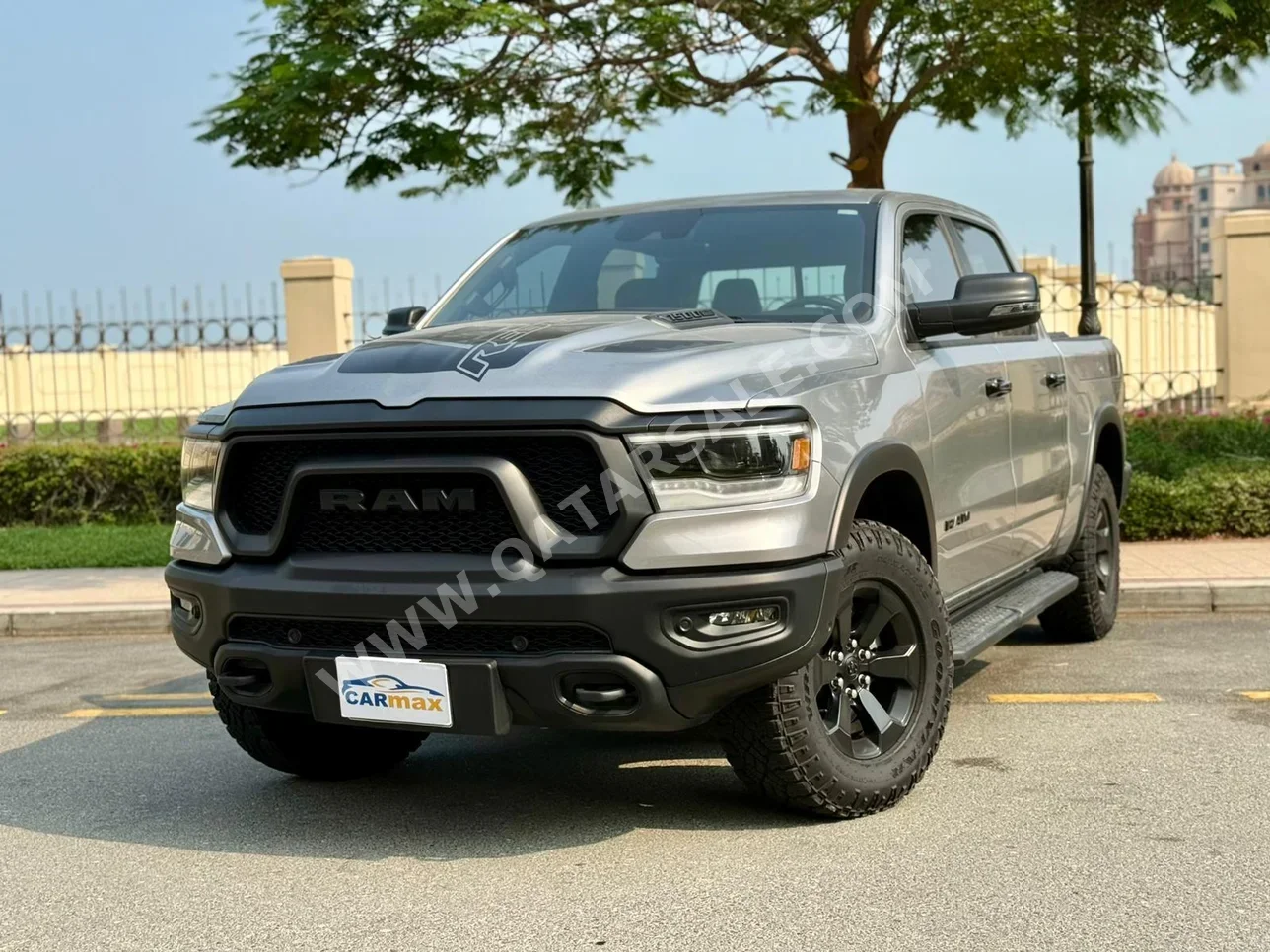دودج  رام  ريبل  2024  اوتوماتيك  15,000 كم  8 سلندر  دفع رباعي  بيكب  رمادي