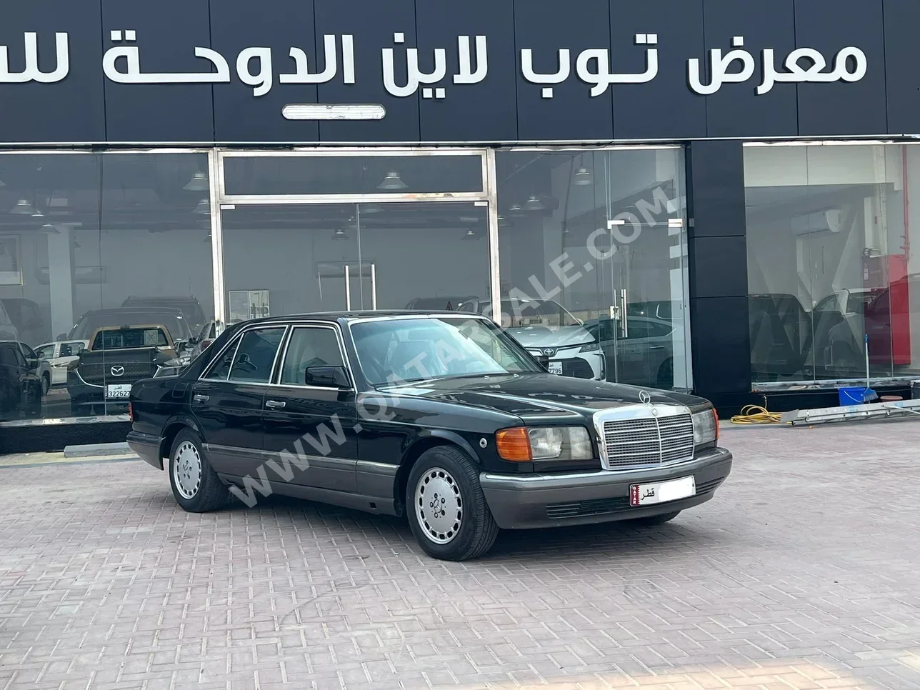 Mercedes-Benz S-Class 300 1988 Automatic 274,000 Km 8 Cylinder Rear Wheel Drive (RWD) Sedan Black