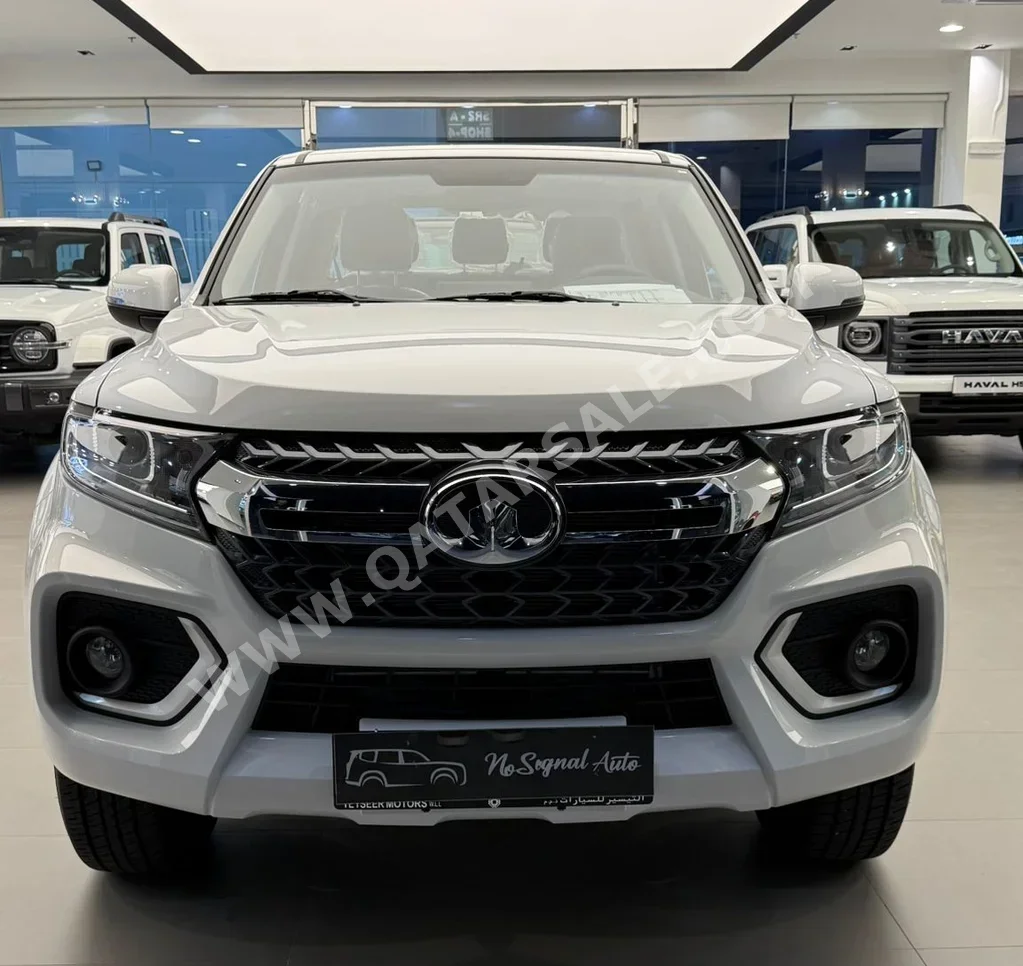 غريت وول  وينغل 7  لاكجري  2026  عادي  0 كم  4 سلندر  دفع رباعي  بيكب  أبيض  تحت الضمان