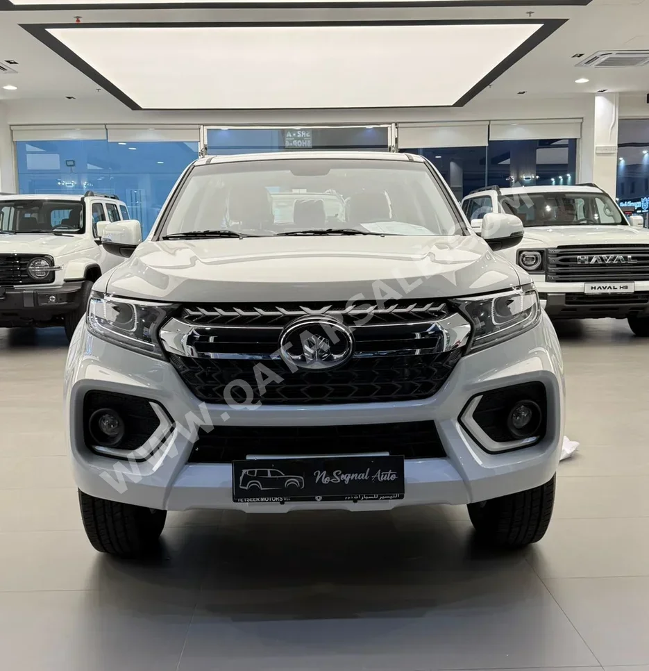 غريت وول  وينغل 7  لاكجري  2026  عادي  0 كم  4 سلندر  دفع رباعي  بيكب  أبيض  تحت الضمان