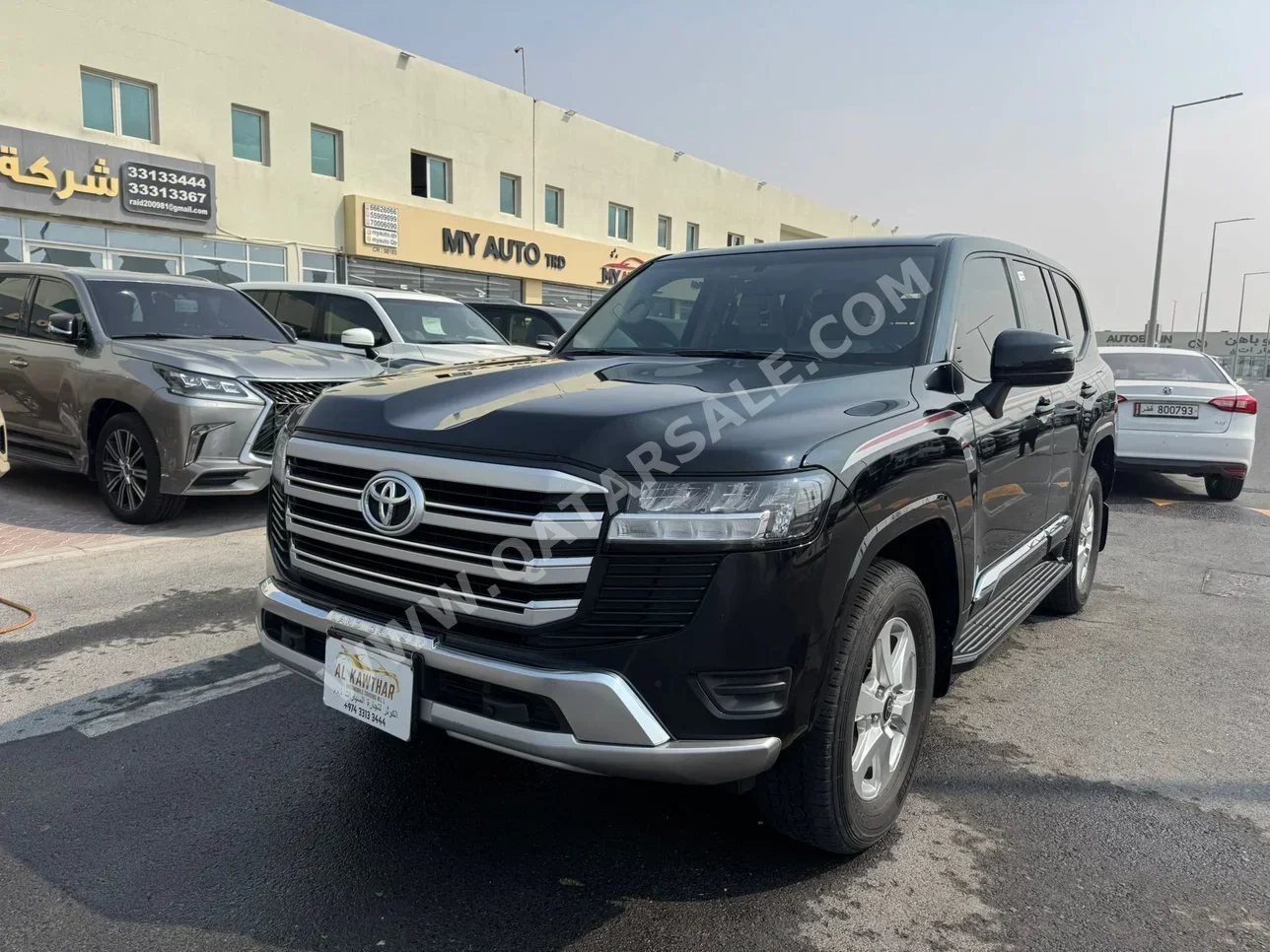 تويوتا  لاند كروزر  جي اكس ار  2023  اوتوماتيك  62,000 كم  6 سلندر  دفع رباعي  اس يو في  أسود