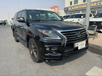 Lexus  LX  570  2015  Automatic  288,000 Km  8 Cylinder  Four Wheel Drive (4WD)  SUV  Black
