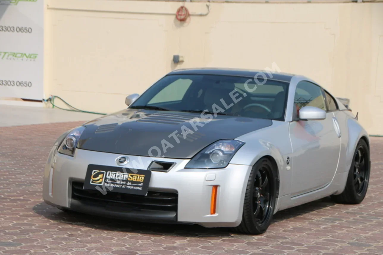 نيسان زد 350 2007 عادي 151,000 كم 6 سلندر دفع خلفي كوبيه \ سبورت فضي