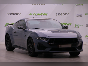 Ford  Mustang  GT  2024  Manual  20,500 Km  8 Cylinder  Rear Wheel Drive (RWD)  Coupe / Sport  Gray