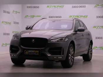 Jaguar F-Pace R Sport 2017 Automatic 95,000 Km 6 Cylinder Four Wheel Drive (4WD) SUV Gray