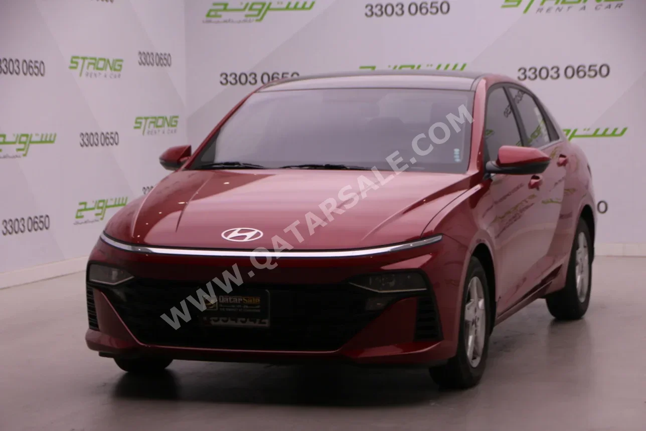 Hyundai  Accent  2024  Automatic  16,000 Km  4 Cylinder  Front Wheel Drive (FWD)  Sedan  Red  With Warranty