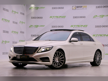 Mercedes-Benz  S-Class  500  2016  Automatic  99,000 Km  8 Cylinder  Rear Wheel Drive (RWD)  Sedan  White