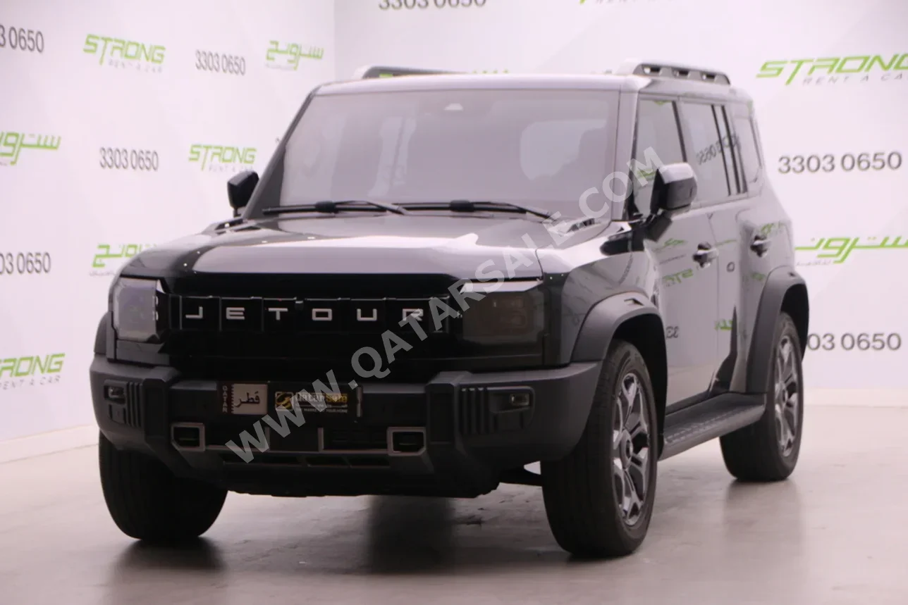 Jetour T2 Luxury 2024 Automatic 65,000 Km 4 Cylinder Four Wheel Drive (4WD) SUV Black With Warranty