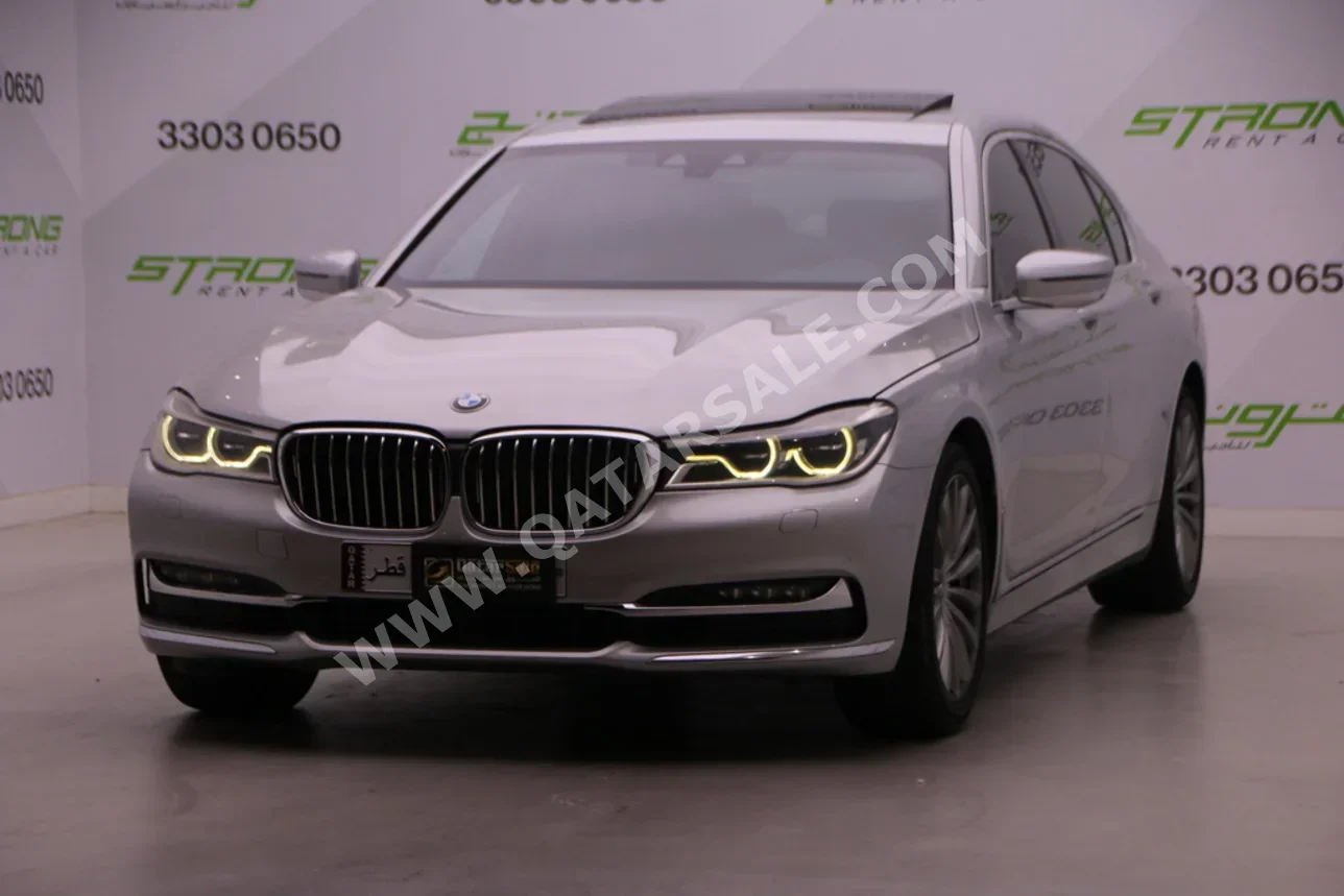 BMW 7-Series 730 Li 2016 Automatic 190,000 Km 4 Cylinder Rear Wheel Drive (RWD) Sedan Silver