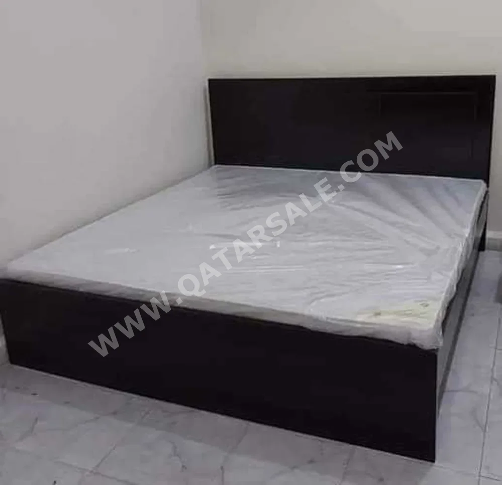 Beds - King  - Brown  - Mattress Included