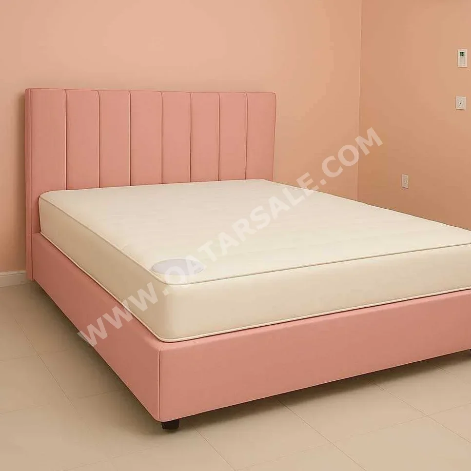 Beds - King - Red - Mattress Included