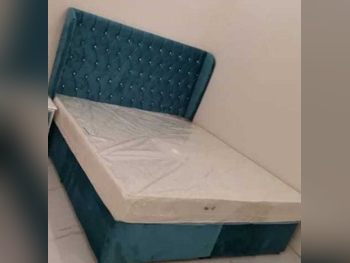 Beds - King - Green - Mattress Included