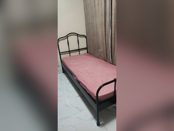 Beds - IKEA  - Single  - Black