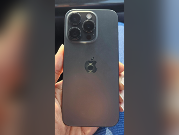 Mobile Phones Apple - iPhone 15 - Pro - Black Titanium - 128 GB