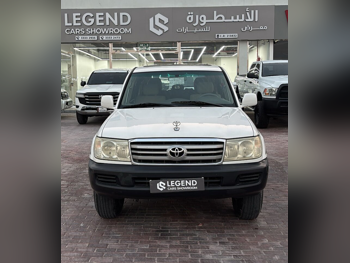 تويوتا لاند كروزر جي اكس 2004 اوتوماتيك 467,264 كم 6 سلندر دفع رباعي اس يو في أبيض