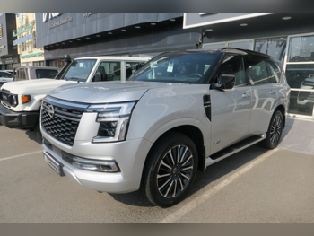 Nissan  Patrol  Platinum turbo  2025  Automatic  18,000 Km  6 Cylinder  Four Wheel Drive (4WD)  SUV  Silver  With Warranty