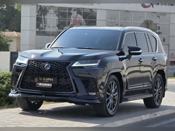 لكزس  ال اكس  600 اف سبورت  2024  اوتوماتيك  63,000 كم  6 سلندر  دفع رباعي  اس يو في  أسود  تحت الضمان