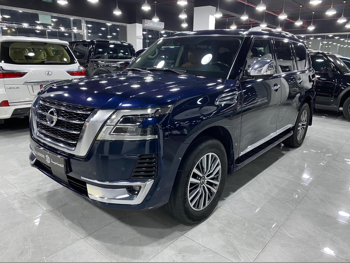 Nissan  Patrol  Platinum  2021  Automatic  160,000 Km  6 Cylinder  Four Wheel Drive (4WD)  SUV  Dark Blue