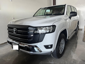 تويوتا لاند كروزر جي اكس 2025 اوتوماتيك 0 كم 6 سلندر دفع رباعي اس يو في أبيض تحت الضمان