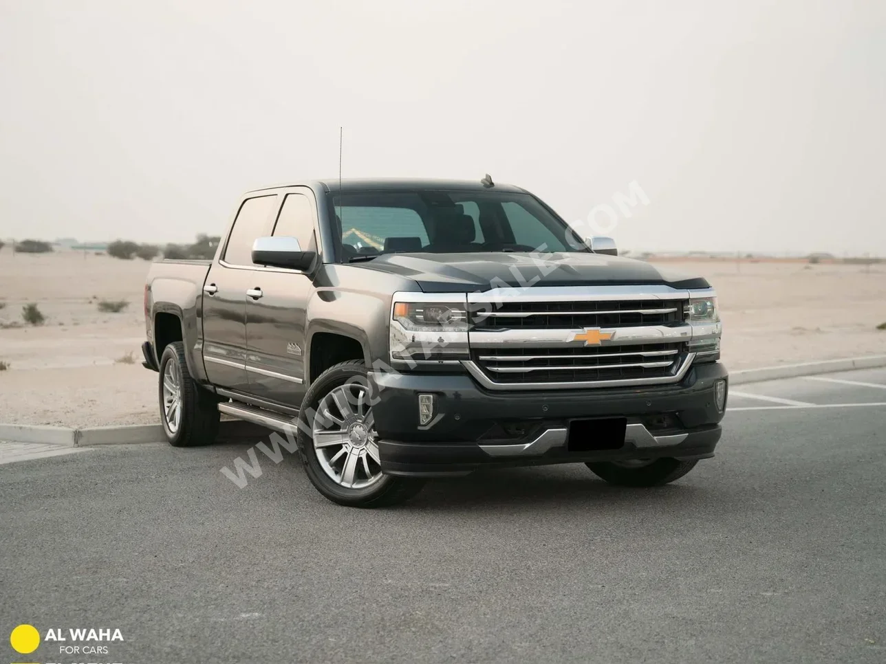 Chevrolet Silverado High Country 2018 Automatic 87,000 Km 8 Cylinder Four Wheel Drive (4WD) Pick Up Dark Gray